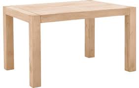 blank eiken eettafel