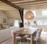 houten eethoek