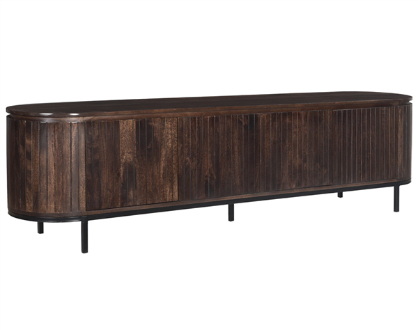 tv meubel walnoot hout