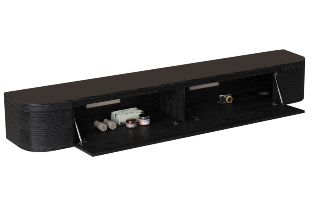 tv meubel zwart eiken