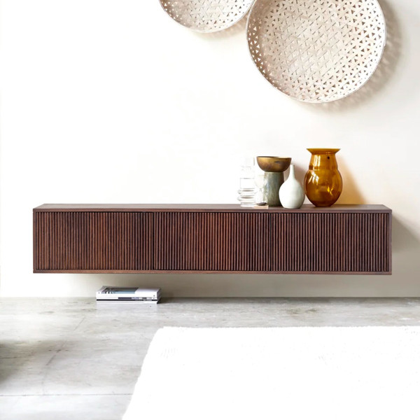 tv meubel walnoot hout