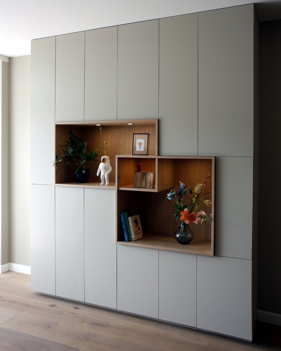 wandkast op maat woonkamer