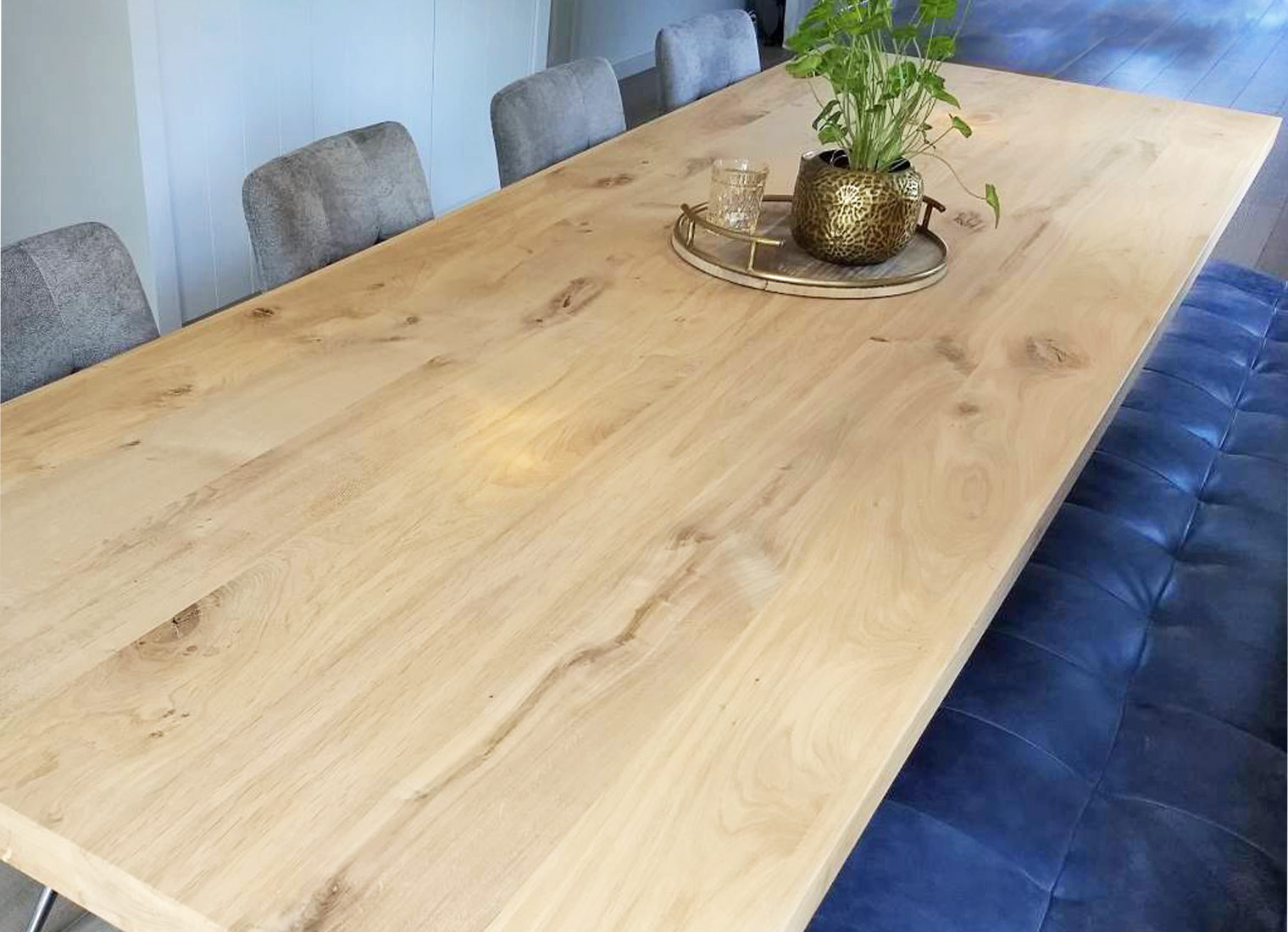 eiken tafelblad op maat