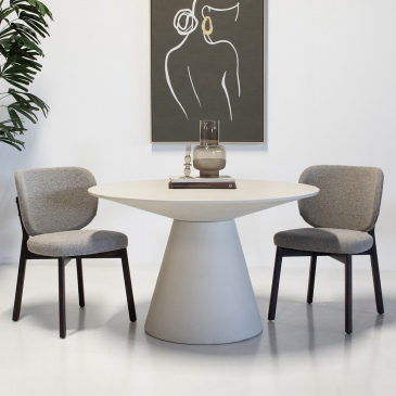 kleine ronde eettafel