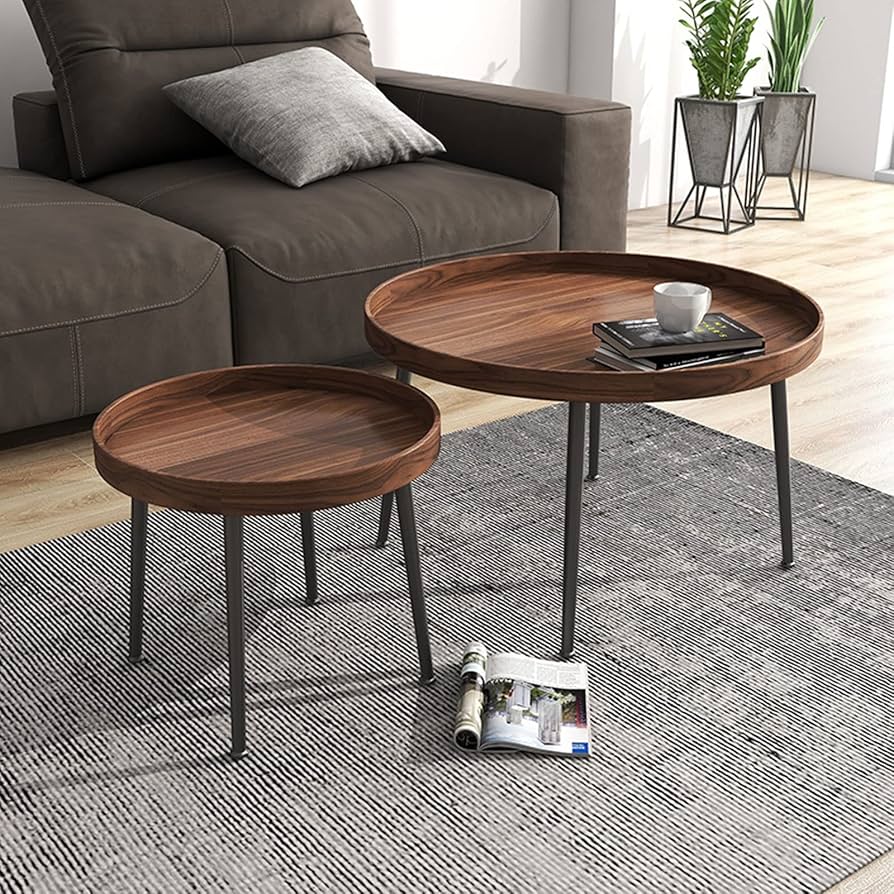 salontafel donker hout