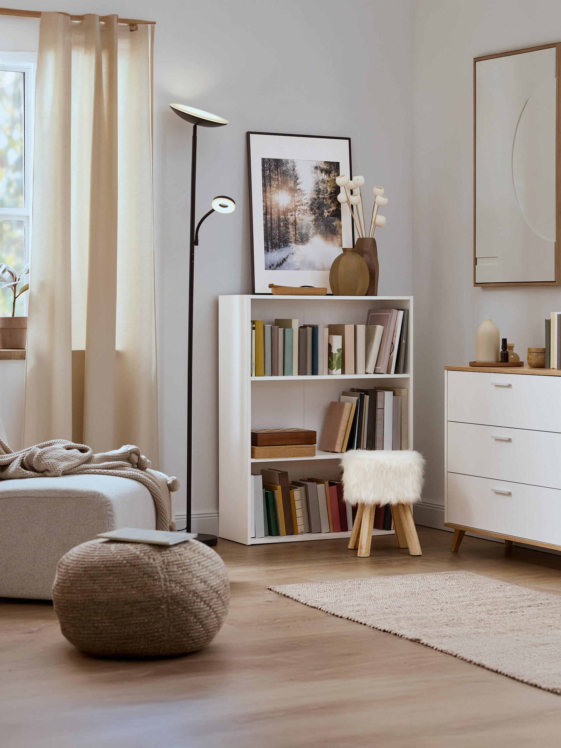 boekenkast woonkamer