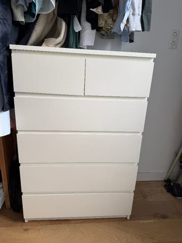 witte ladekast ikea